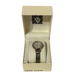 Anne Klein Gold and Silver Women's Watch